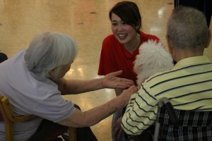 ドッグセラピー活動東篠崎