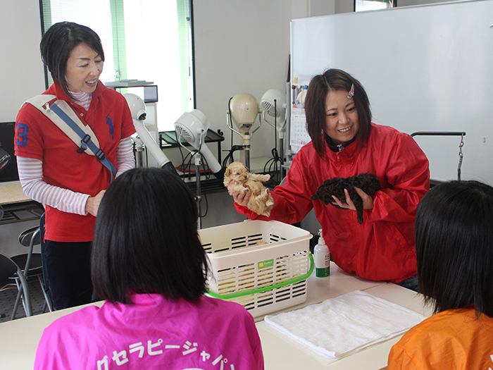 少年課の方と青少年ハートケア活動開始